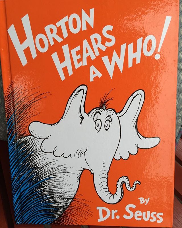 To celebrate #FlashbackFriday and #FridayFavorites, I'm giving a little love to Horton for saving Whoville. #FridayFavoriteBook #ChildrensBooks #KidsBooks #FridayFeeling #SaveWhoville #HortonHearsAWho #DrSeuss Have a great weekend!
