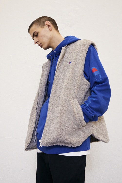 champion fleece vest