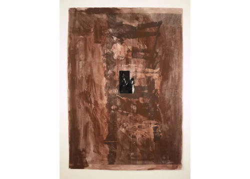 Image above: ©DAVID THOMAS, Impermanences, From Small to Big, From Big to Small, 2015, Collage, acrylic, and photocopy on paper