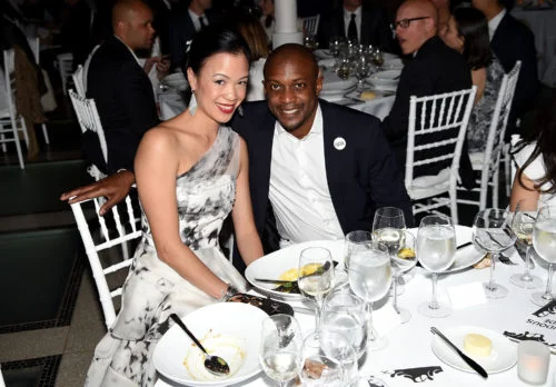 Image above: Carla Shen and Hank Willis Thomas, Photo by Nicholas Hunt/Getty Images for Brooklyn Museum