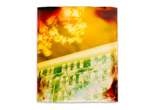 Image above: John Chiara, Amsterdam Avenue at W79th Street, 2015, Negative Chromogenic Photograph, Unique, © John Chiara, Courtesy Yossi Milo Gallery, New York