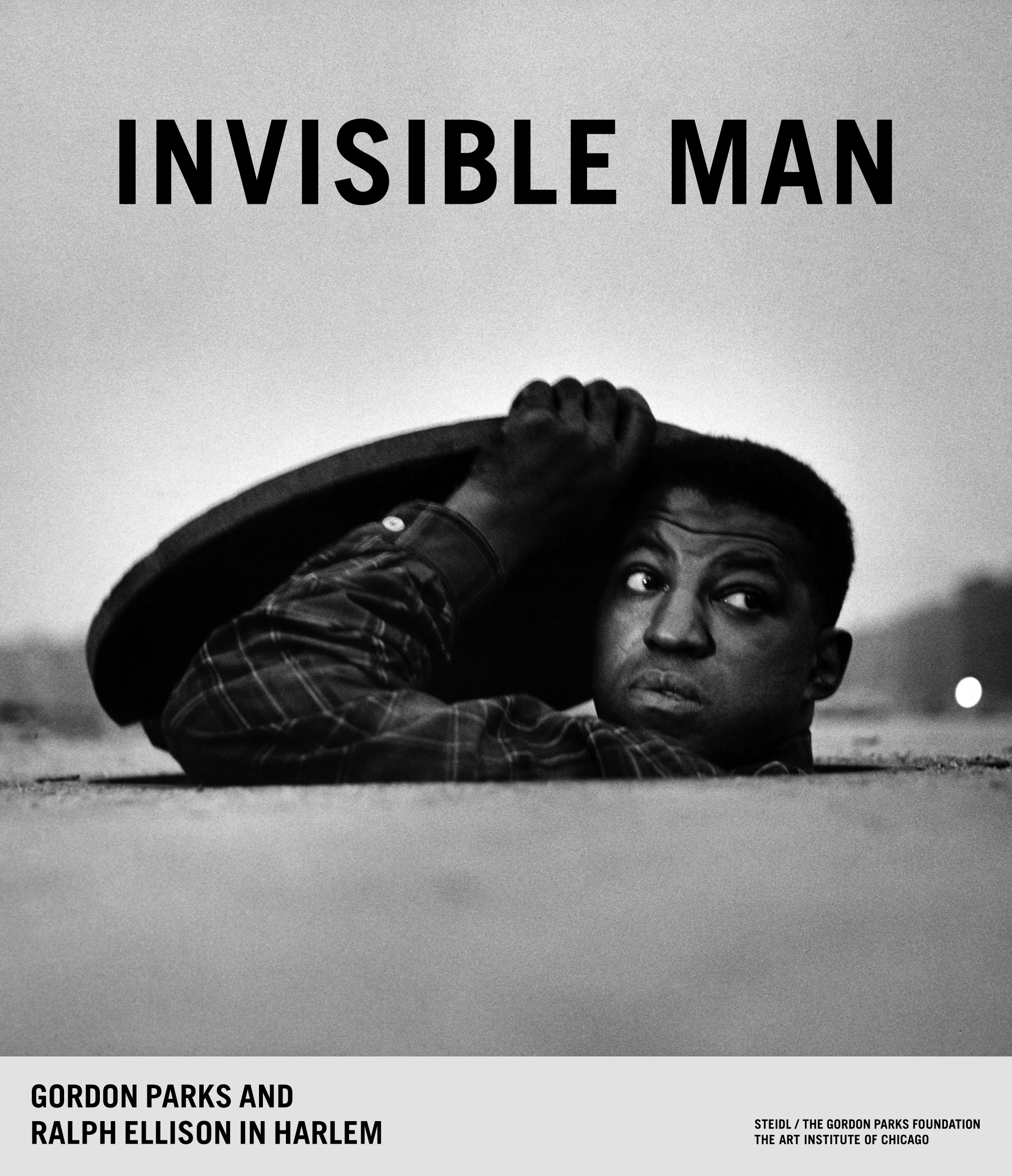 Image Above: ©The Gordon Parks Foundation. 'INVISIBLE MAN,' Book Cover / Courtesy of The Gordon Parks Foundation/The Art Institute of Chicago/Steidl