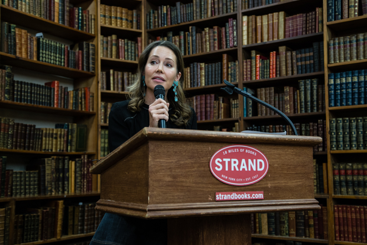 Image above: ©Elizabeth Mealey, Dr. Samantha Boardman at Strand Bookstore, 2016