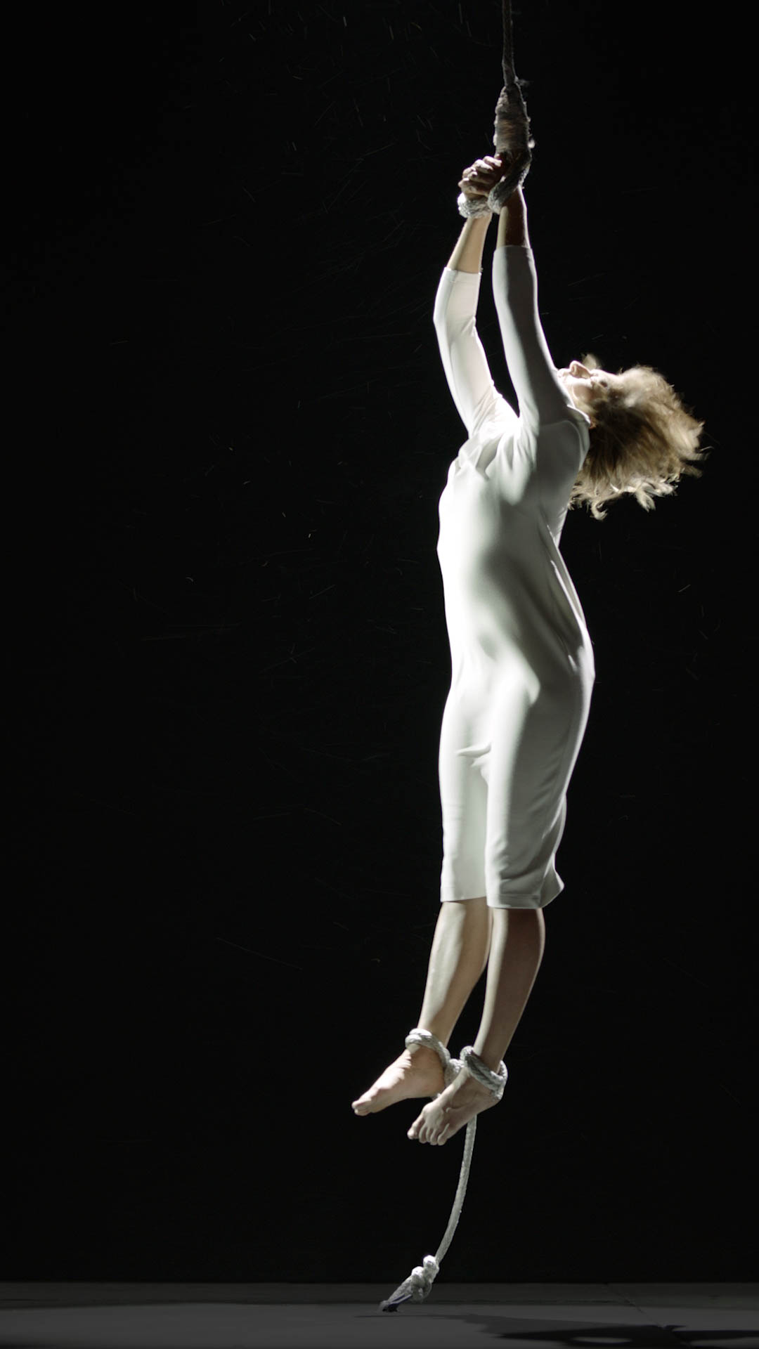 Image Above: ©Bill Viola, Martyrs (Earth, Air, Fire, Water), 2014 (installation view). Duration: 7:15 minutes Executive producer, Kira Perov Performers: Norman Scott, Sarah Steben, Darrow Igus, John Hay. Photo: Peter Mallet.
