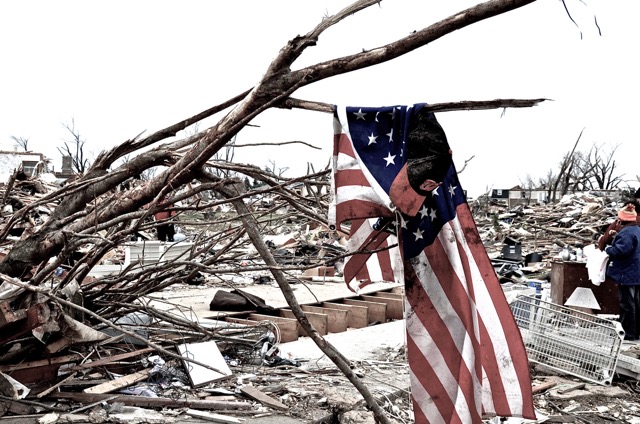 Image above: ©Scott Kulok, Our Flag Still Stands, Photograph/ Courtesy of Viridian Artists