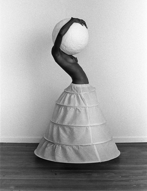 Nenad Amodaj, "Hoop and Ball," Gelatin Silver Print, 2010