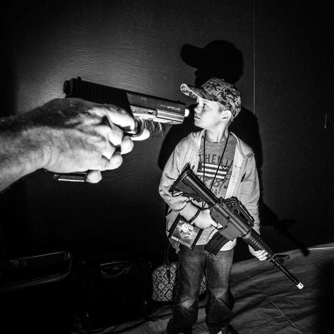Mark Peterson, NRA Convention Louisville KY 11x14, WE:AMERicans @ Station Independent Projects, NYC