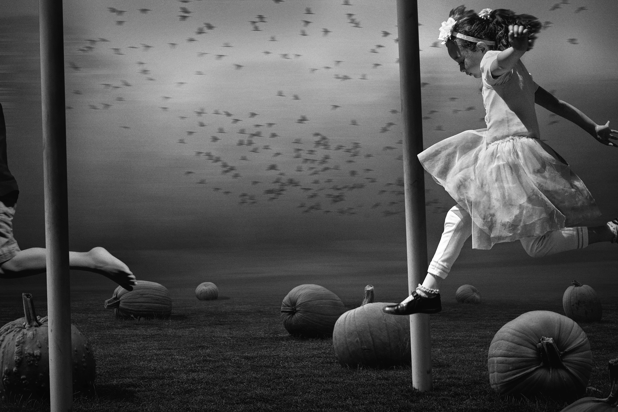 Jumping Over Pumpkins © Deb Young + Francisco Diaz