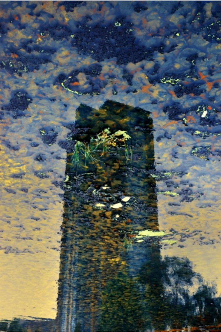 Han Bing, Dionysus Bridge Garbage Station, 2005, Single-Exposure C-Print Photograph 39 x 59 inches, 100 x 150 cm