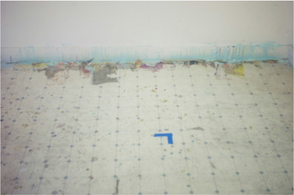  © Sally Mann Untitled (Wall Drip With Blue Tape)
