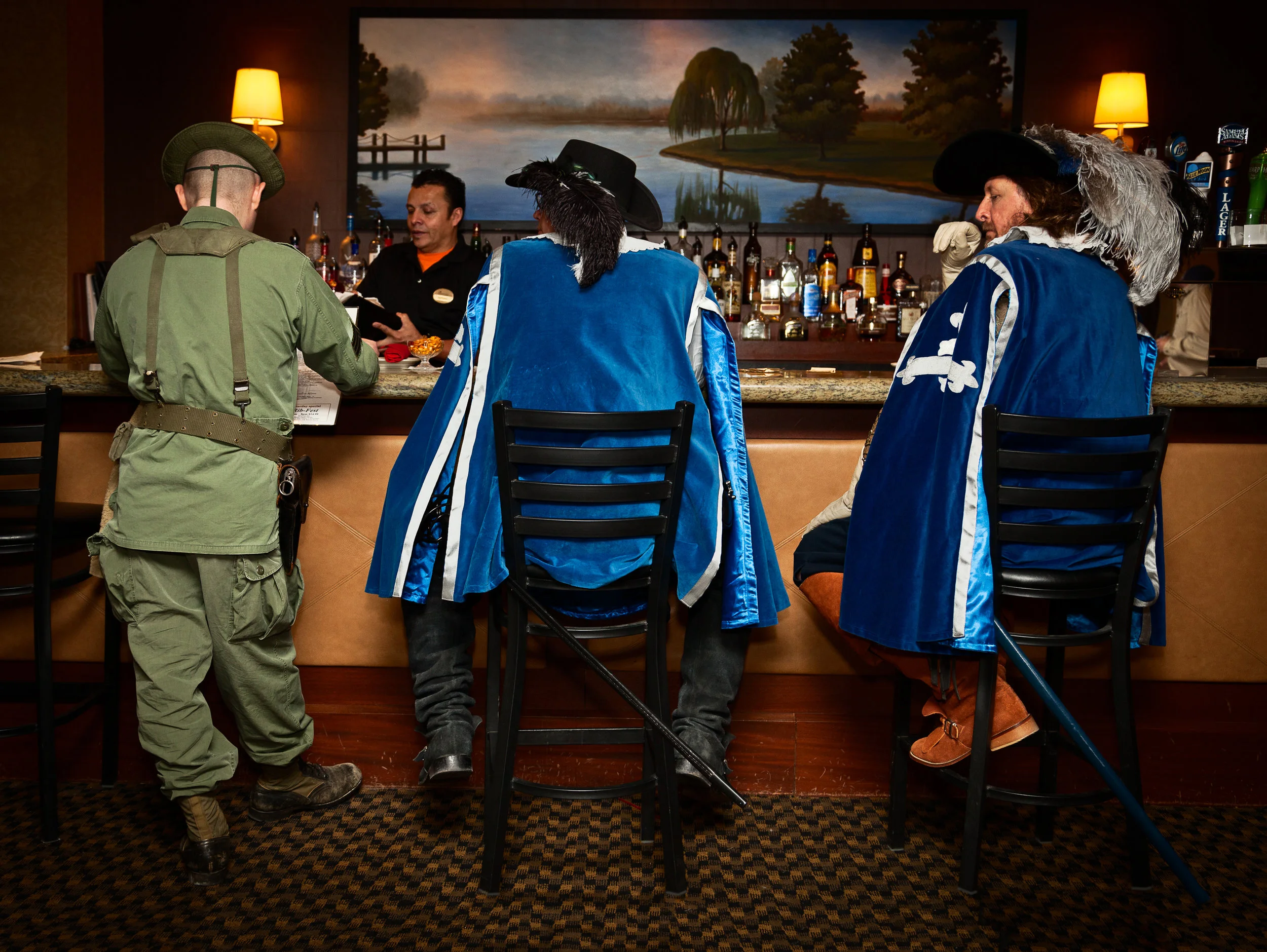 ©Arthur Drooker At ease, Military History Fest, St. Charles, Illinois 2014