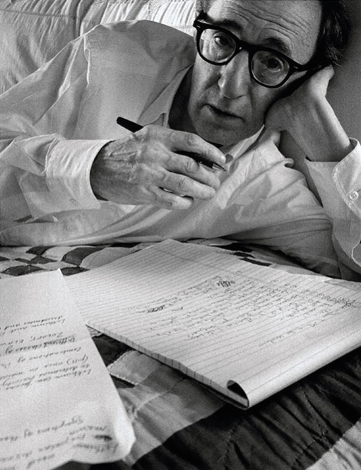 “Woody Allen, New York, New York” (1996), Photograph by Arnold Newman. ©Arnold Newman Properties/Getty Images