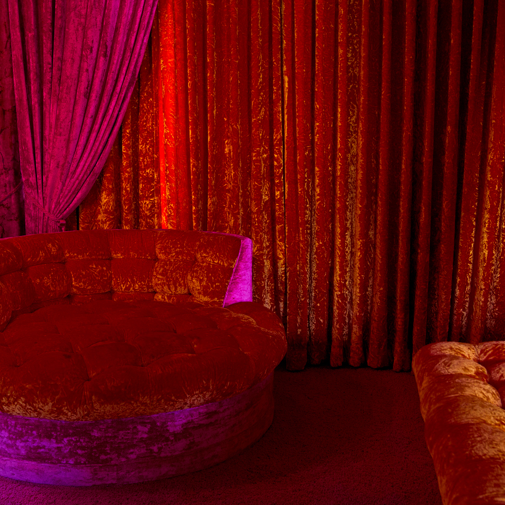 House of Many Velvets Everything in this home, down to the matches, remains the same as the year it was built in 1969. ©Image and caption courtesy of Nancy Baron