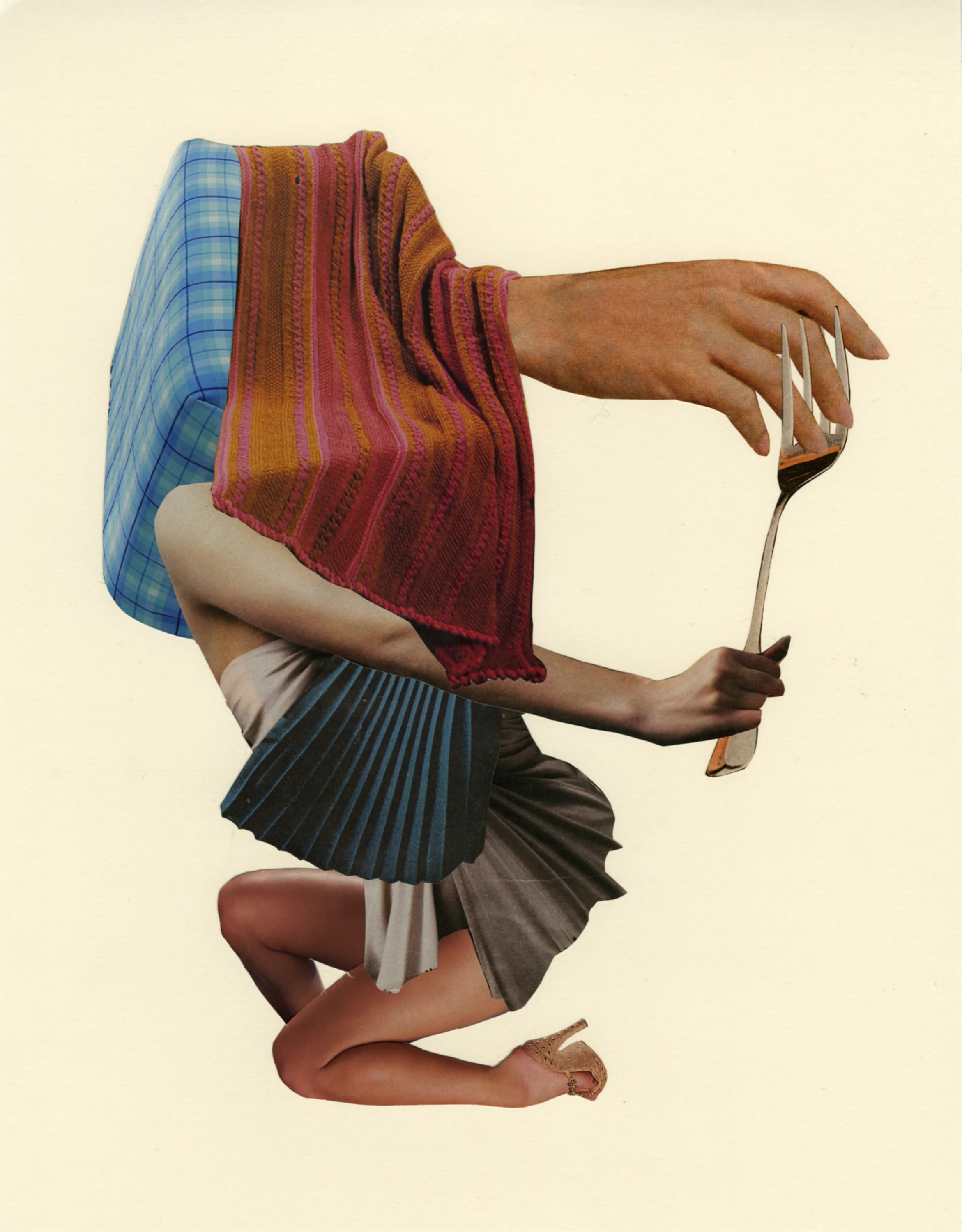 Maneater, 2014, Collages