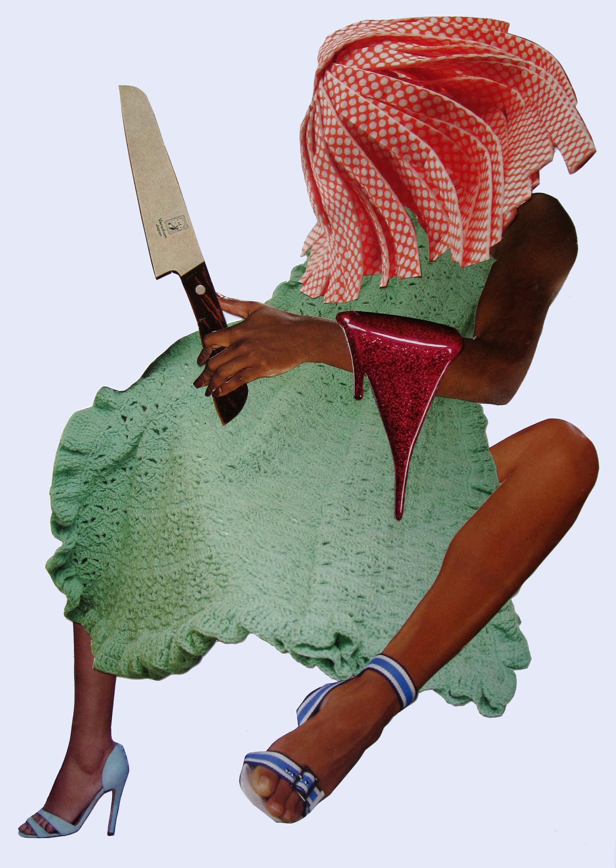 Mophead , 2014, Collages