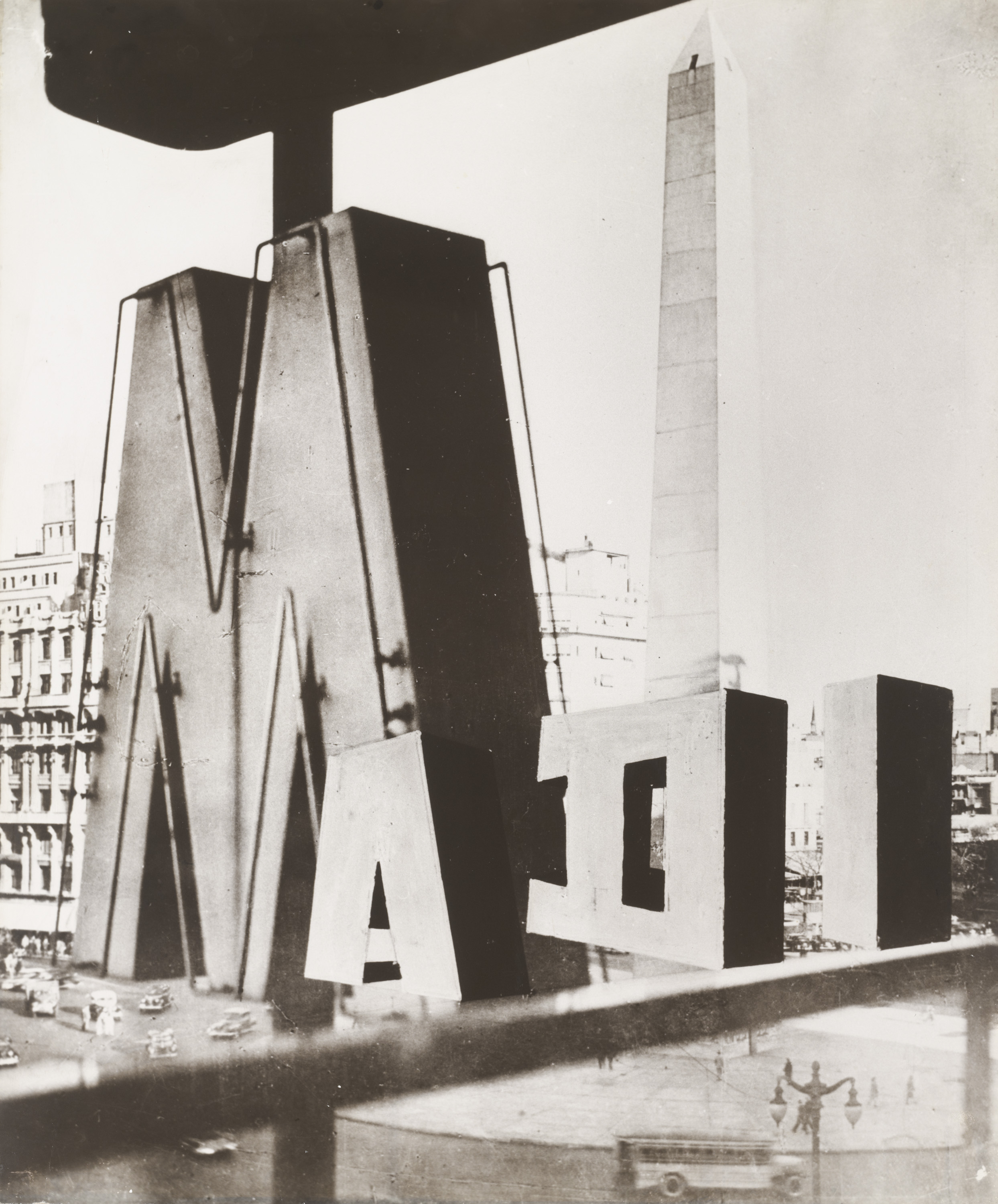 Photomontage for Madî, Ramos Mejîa, Argentina. 1946-47
