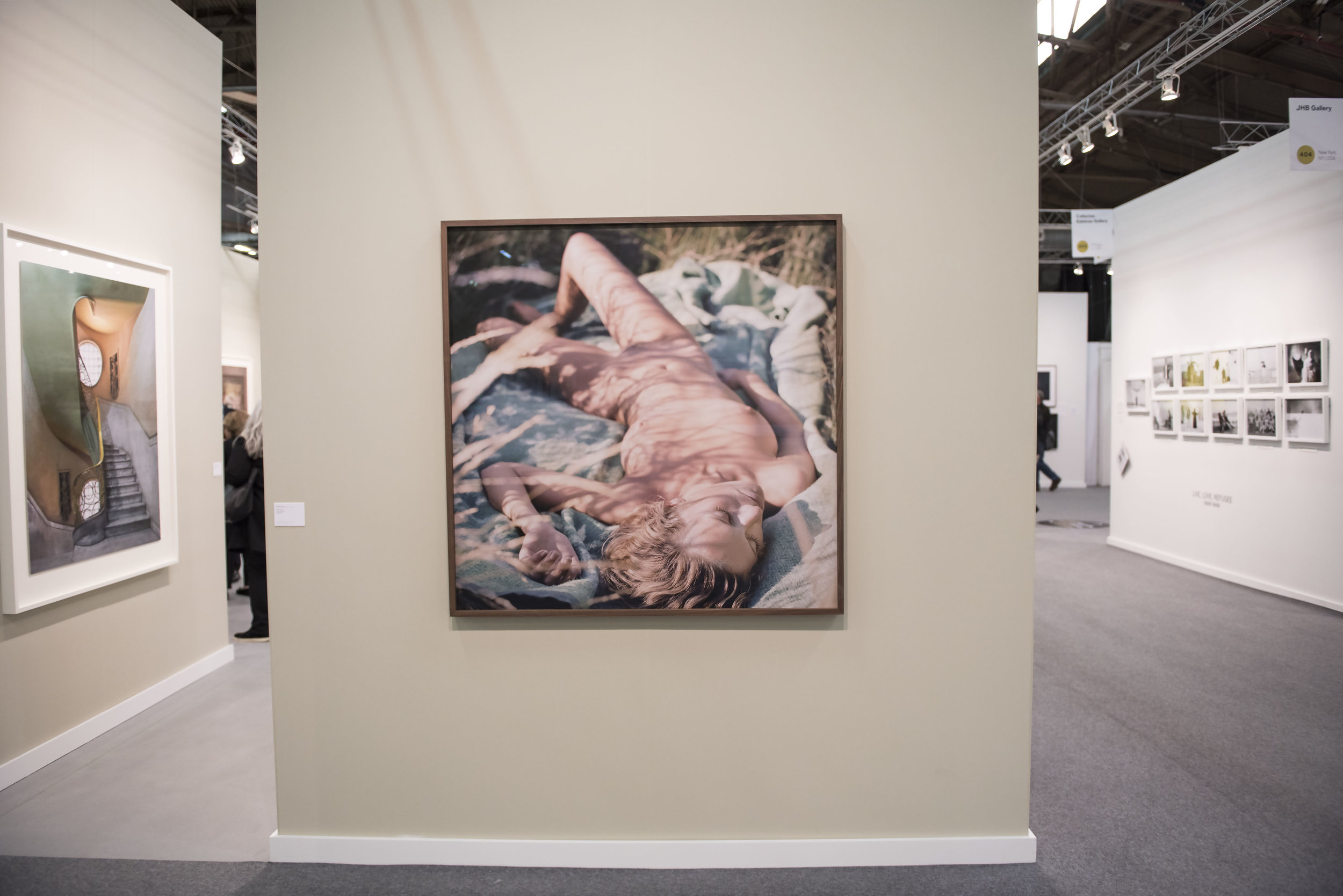 Mona Kuhn, with Edwynn Houk Gallery Booth 400. © Hallie Neely