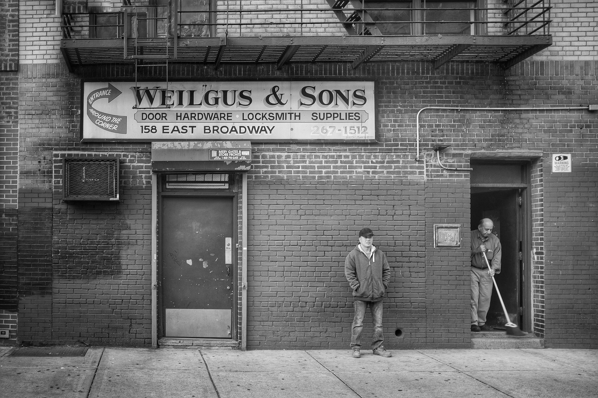 Weilgus & Sons. Canal Street. Lower East Side. New York City. 2016. © Matthew Kraus.
