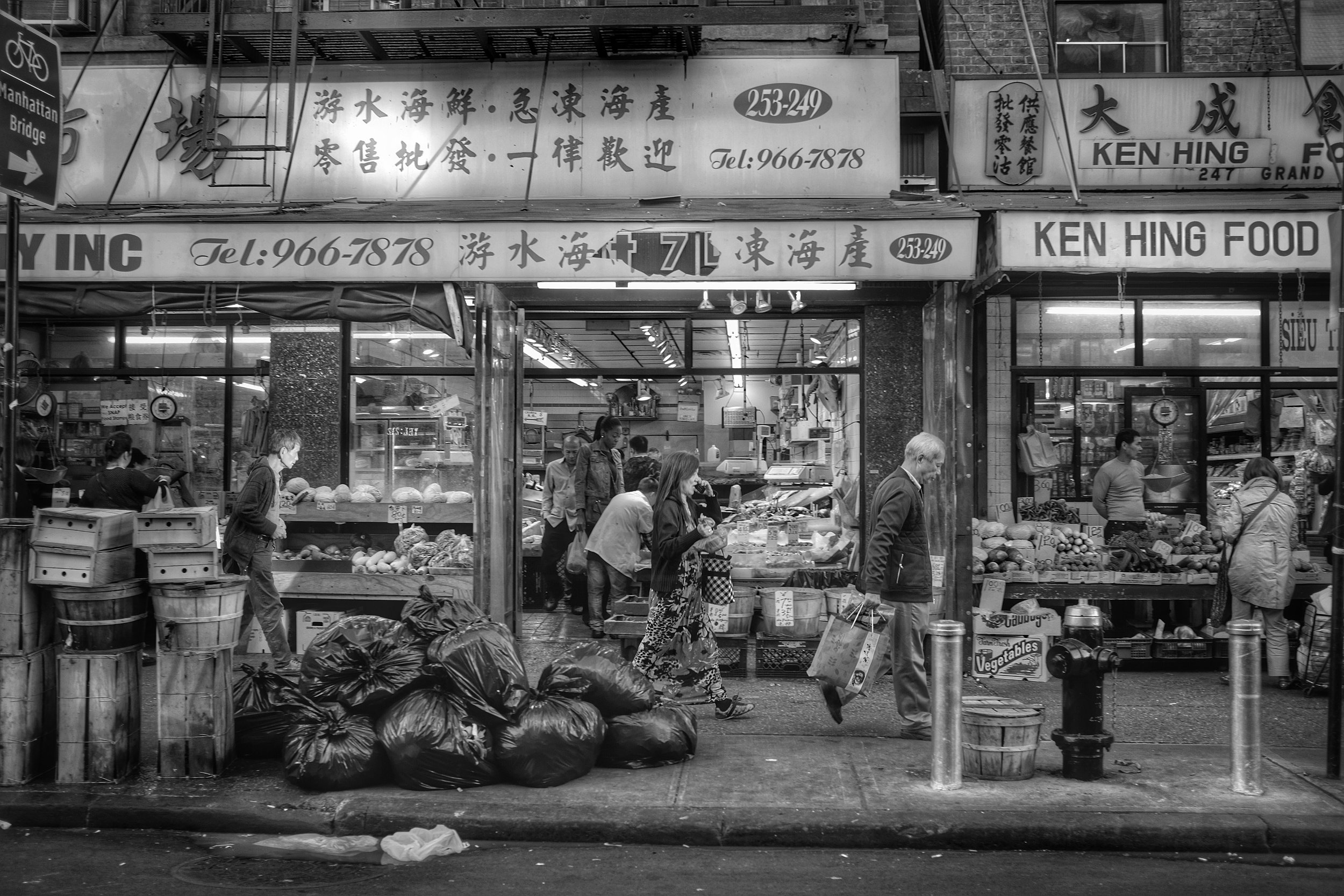 Ken Hing Food. Canal Street. Chinatown. New York City. 2016. © Matthew Kraus.