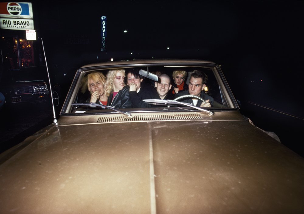 Image courtesy of Jim Jocoy . Friends in a Gold Car , 1978