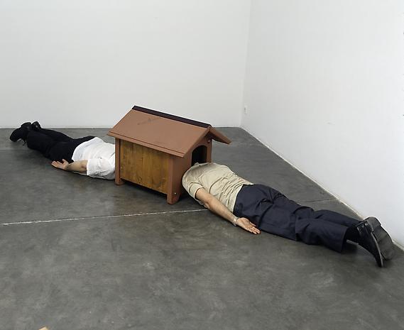 ERWIN WURM Confessional , 2003. Courtesy the artist and Lehmann Maupin, New York and Hong Kong