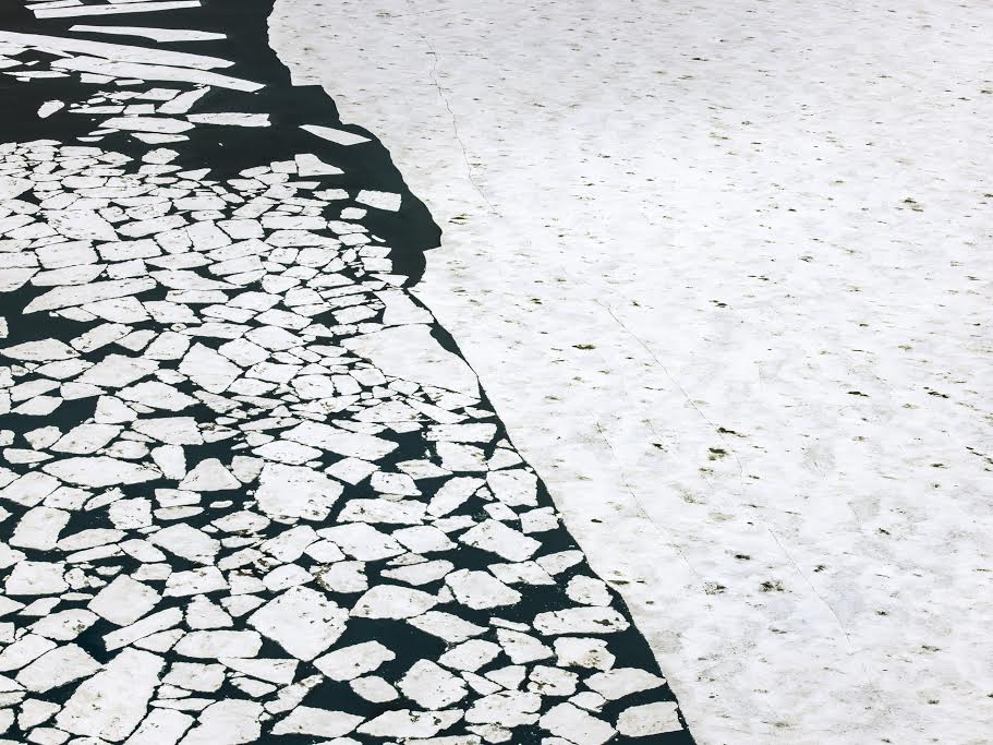 The Arctic Melt, Greenland Sea, Arctic Ocean, 4:48 PM, 79 degrees © Diane Tuft, courtesy Marlborough Gallery