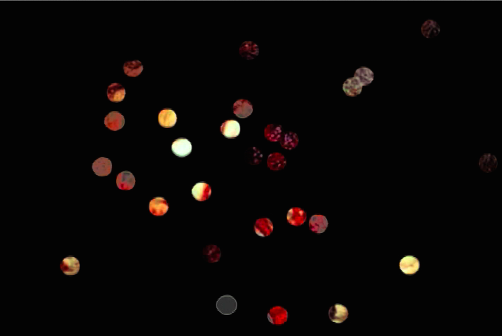 Stills from Digital Video Effect: Seth Price, Spills , video, 2004, 11:57 min., color, sound. Courtesy of the artist and Petzel gallery, New York.