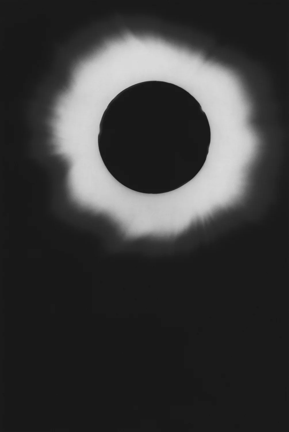 The Last Total Eclipse of the Sun in the 20th century (1999) from T he Last Cosmology (2015) by Kikuji Kawada, published by MACK mackbooks.co.uk