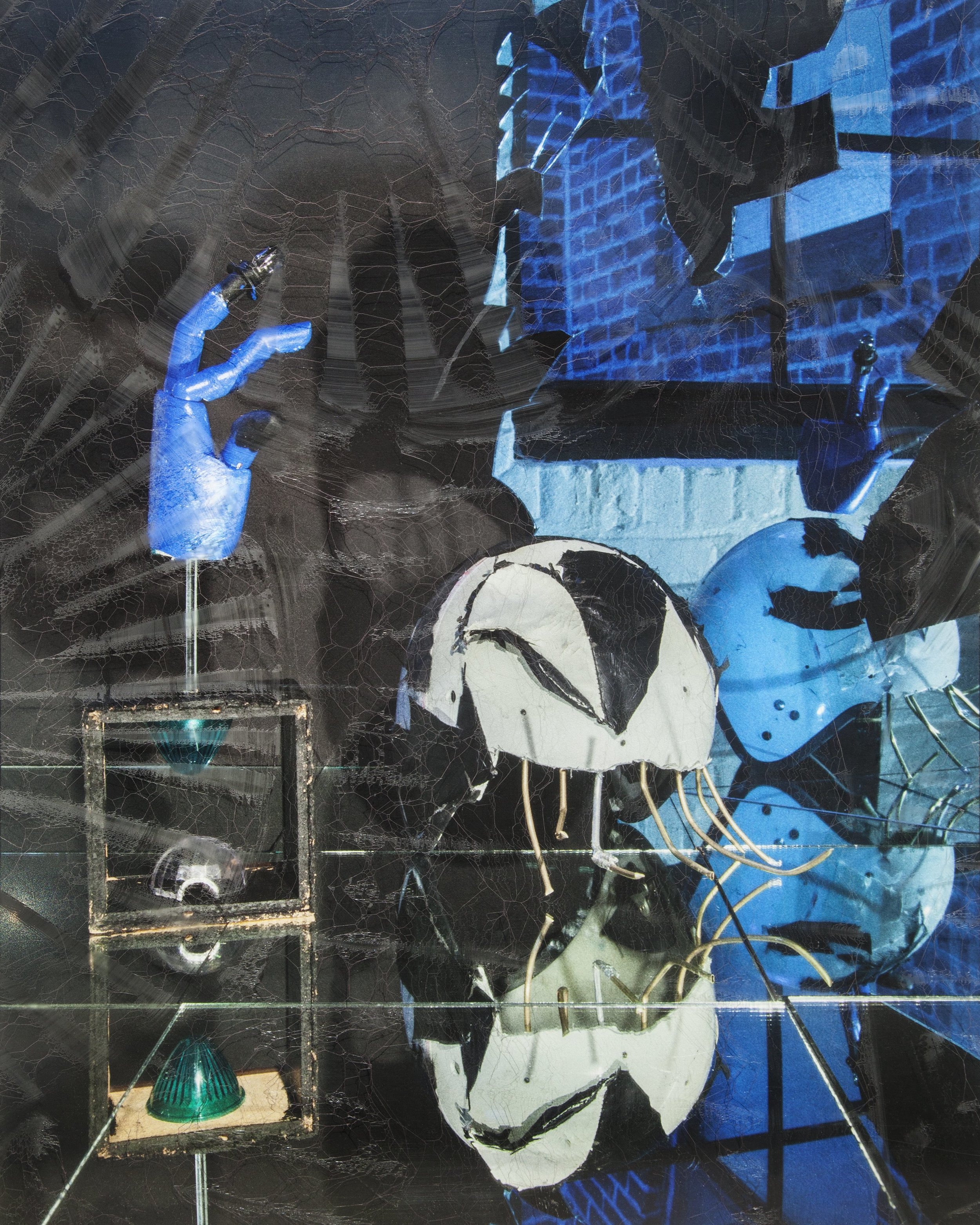 Willa Nasatir. Conductor, 2017. Chromogenic mounted on wood, 79 1/2 x 61 in. (201.9 x 154.9 cm). Courtesy the artist and Chapter NY.