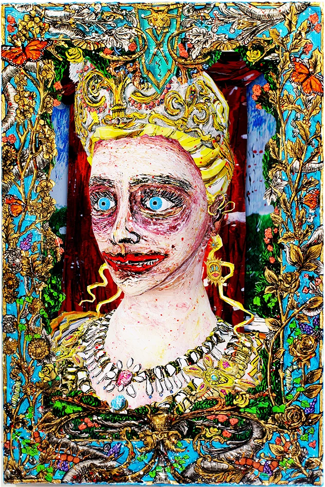 'Madame Royale', Federico Solmi, 2015, Courtesy Postmasters Gallery, New York 