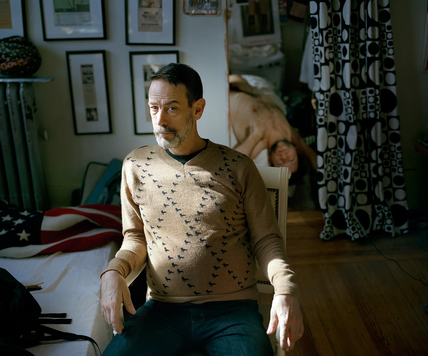 Shaun with American Flag ©Matthew Morrocco