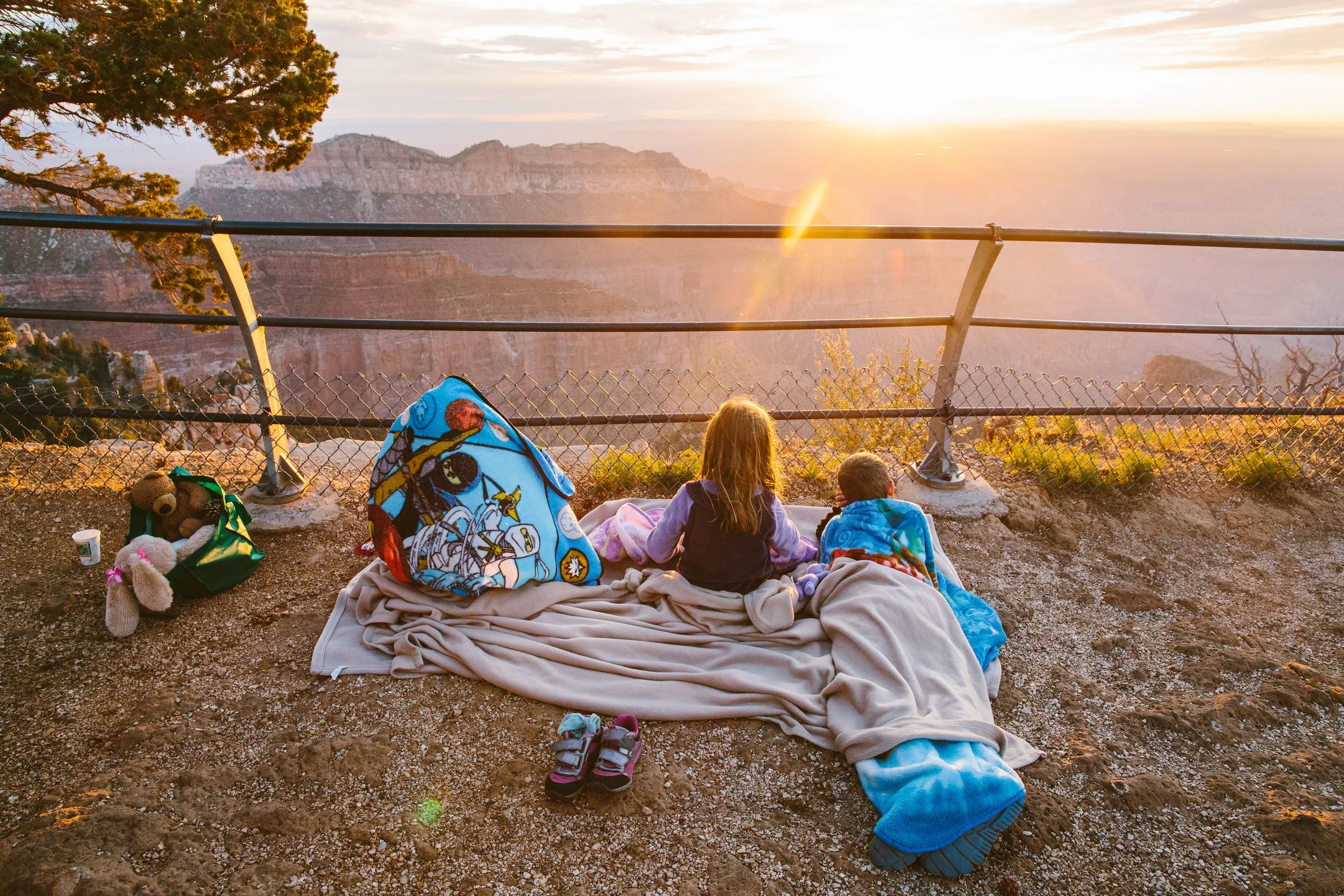 Sunrise on the North Rim of the Grand Canyon, Arizona © Jennifer Emerling