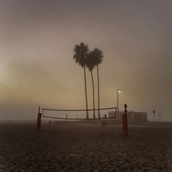 Fog, Santa Monica, CA, USA. October 29, 2012, 6:20:58pm Latitude: 34°1'28''N, Longitude: 118°30'49''W © Robert Herman
