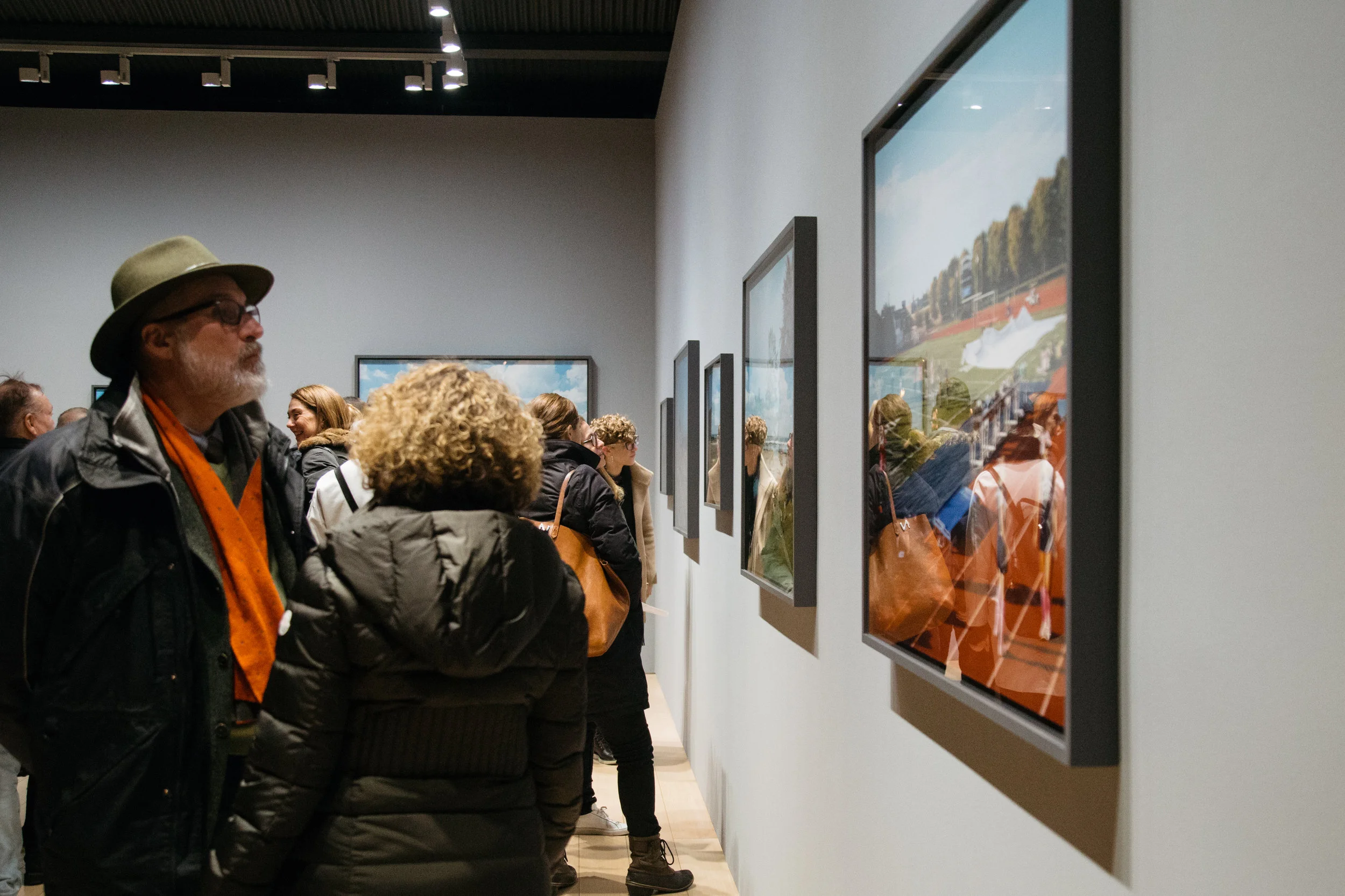 The opening reception was held at Paul Kasmin Gallery on Wednesday, January 17. © Nicole Angeles
