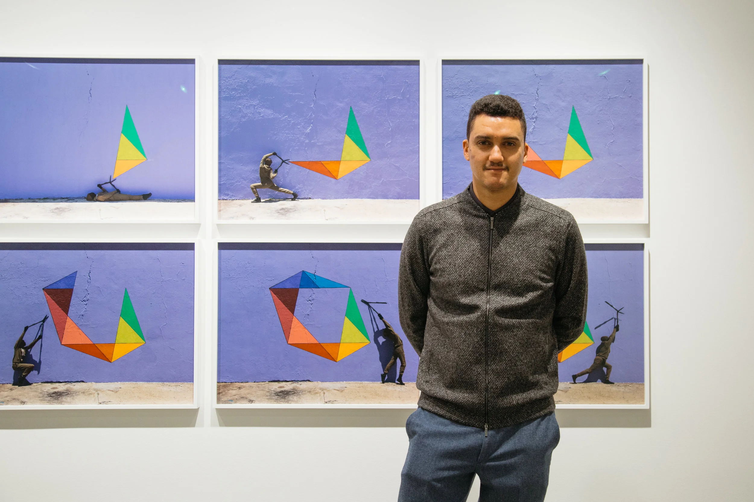 Art Out: Robin Rhode - The Geometry of Colour — Musée Magazine