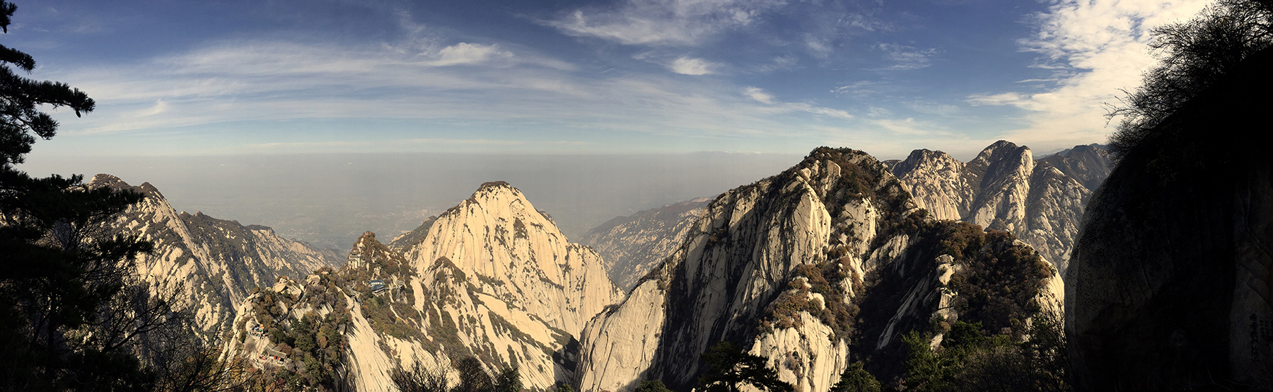 Looking East from the East Peak of Mount Hua , 2016 © Zhang Huajie, 