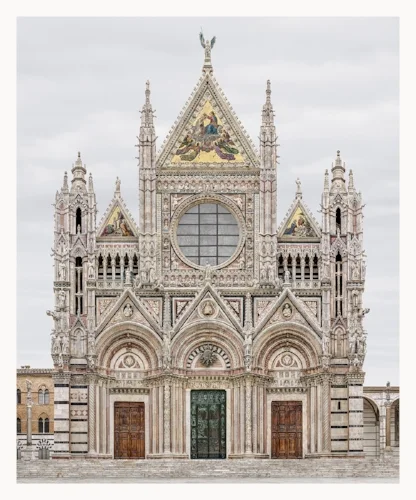 Markus Brunetti, Siena, Cattedrale di Santa Maria Assunta , 2008-2017, Archival Pigment Print, © Markus Brunetti, Courtesy Yossi Milo Gallery, New York