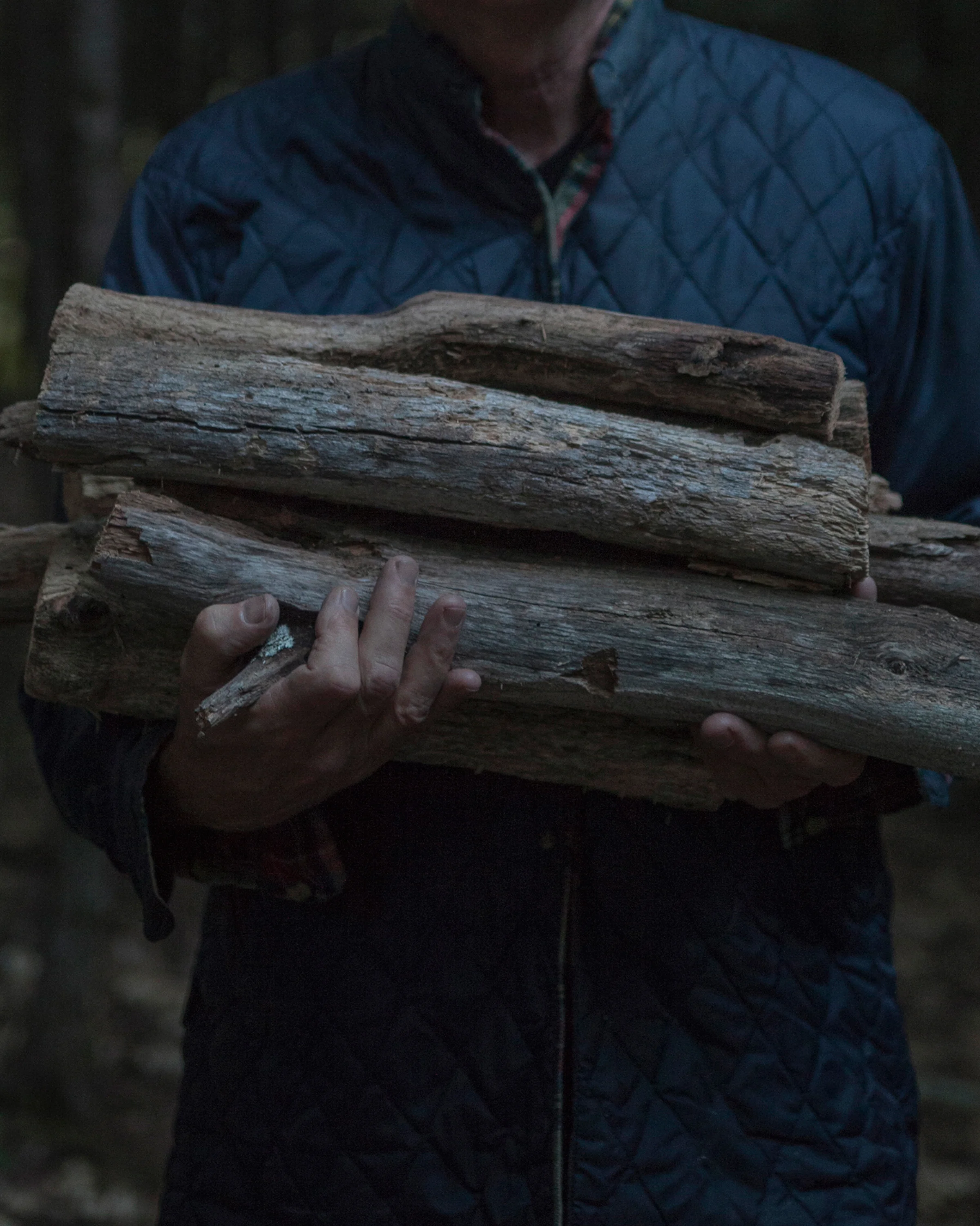 Dad With Firewood © Amani Willett 