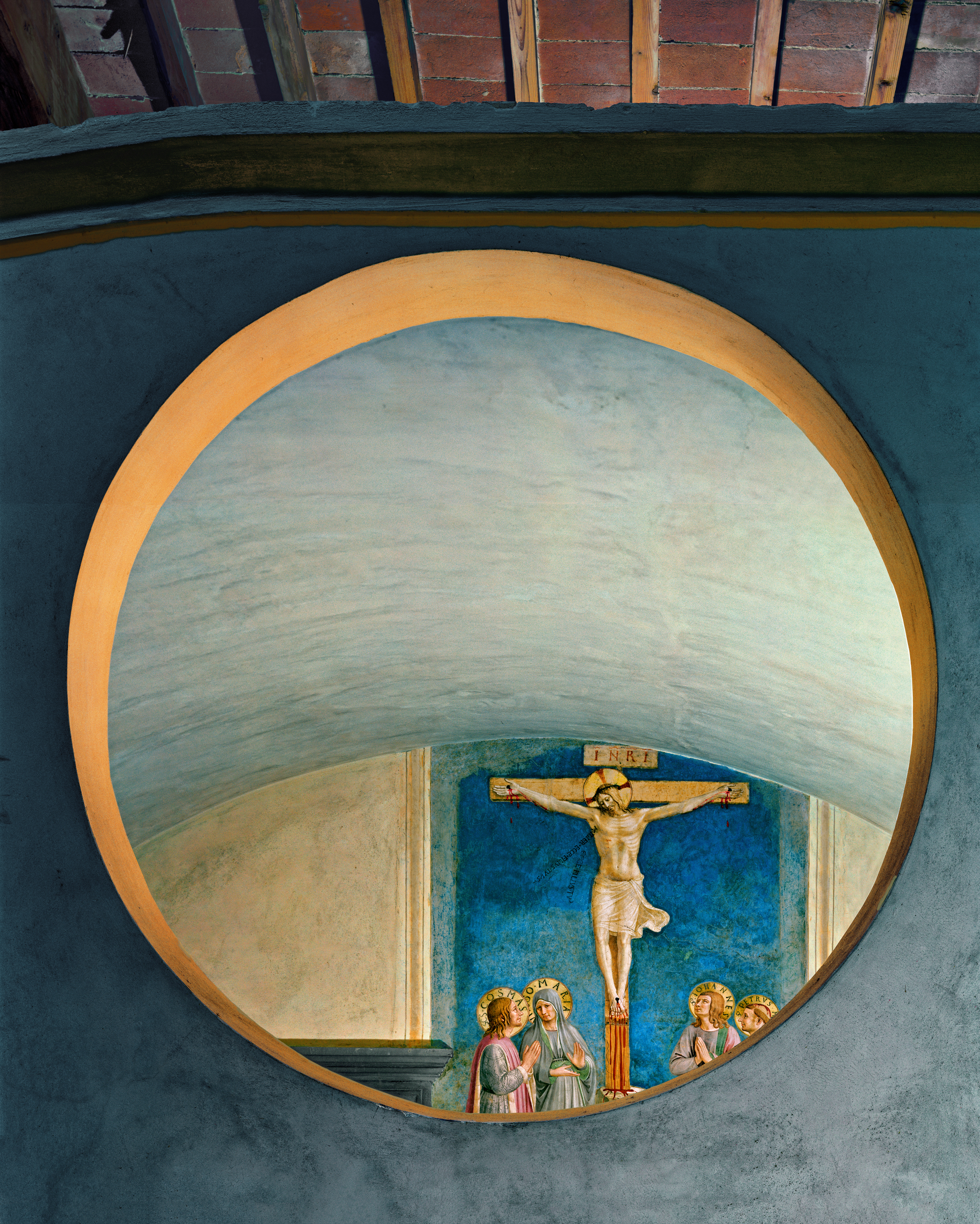 Crucifixion with the Virgin and Saints by Fra Angelico #1, San Marco Convent, Florence, Italy, 2010 © Robert Polidori, Courtesy of Paul Kasmin Gallery