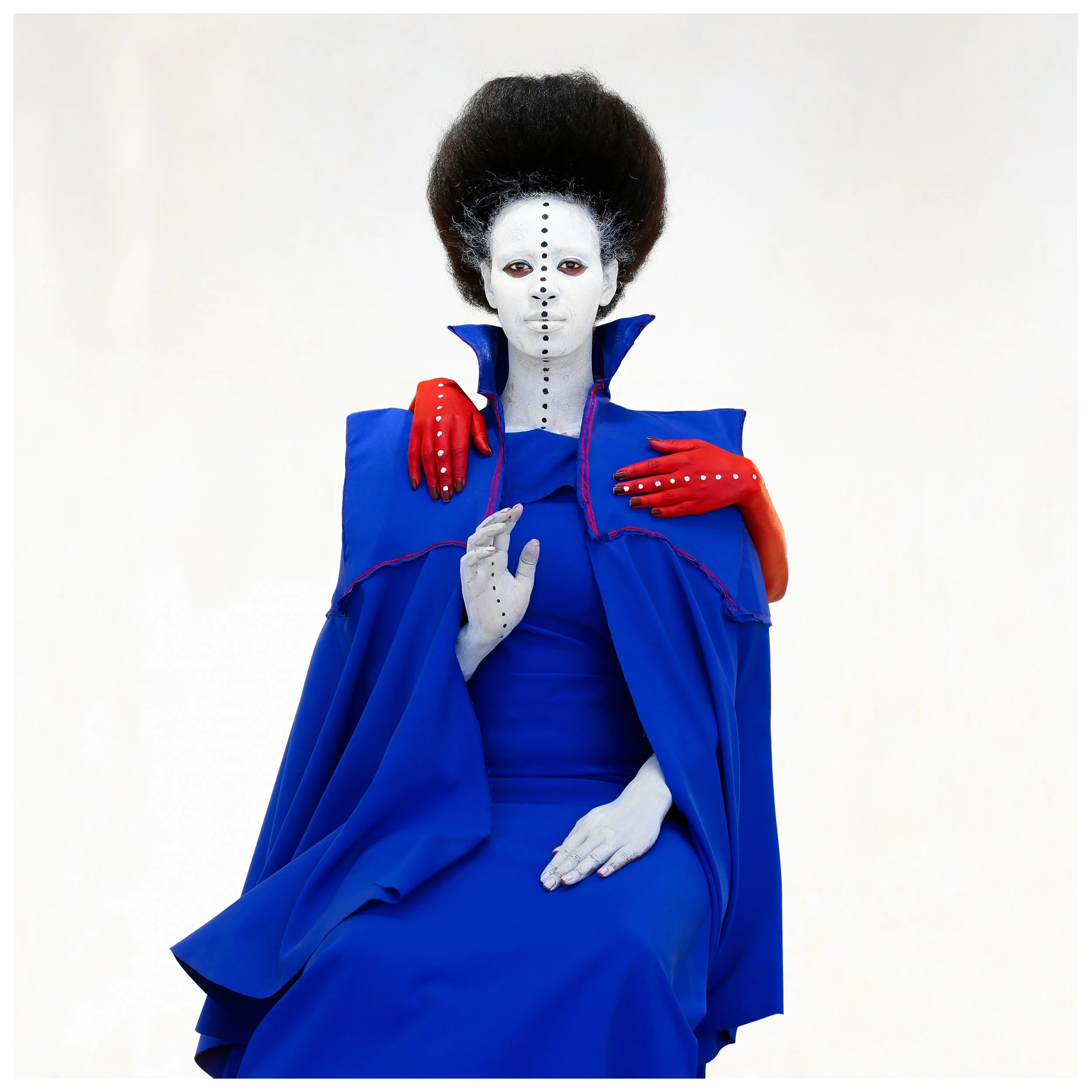 Aïda Muluneh. All in One . 2016. Pigmented inkjet print, 31 1/2 × 31 1/2″ (80 × 80 cm). Courtesy the artist and David Krut Projects. © 2018 Aïda Muluneh