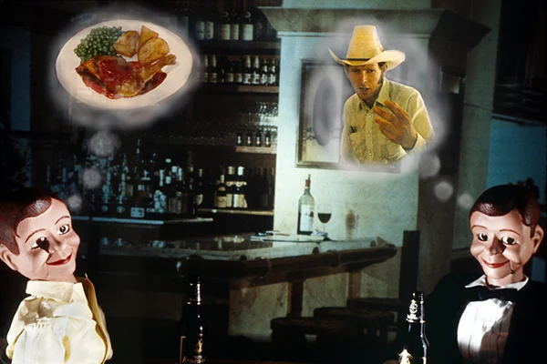 Laurie Simmons, Caf é of the Inner Mind: Chicken Dinner , 1994