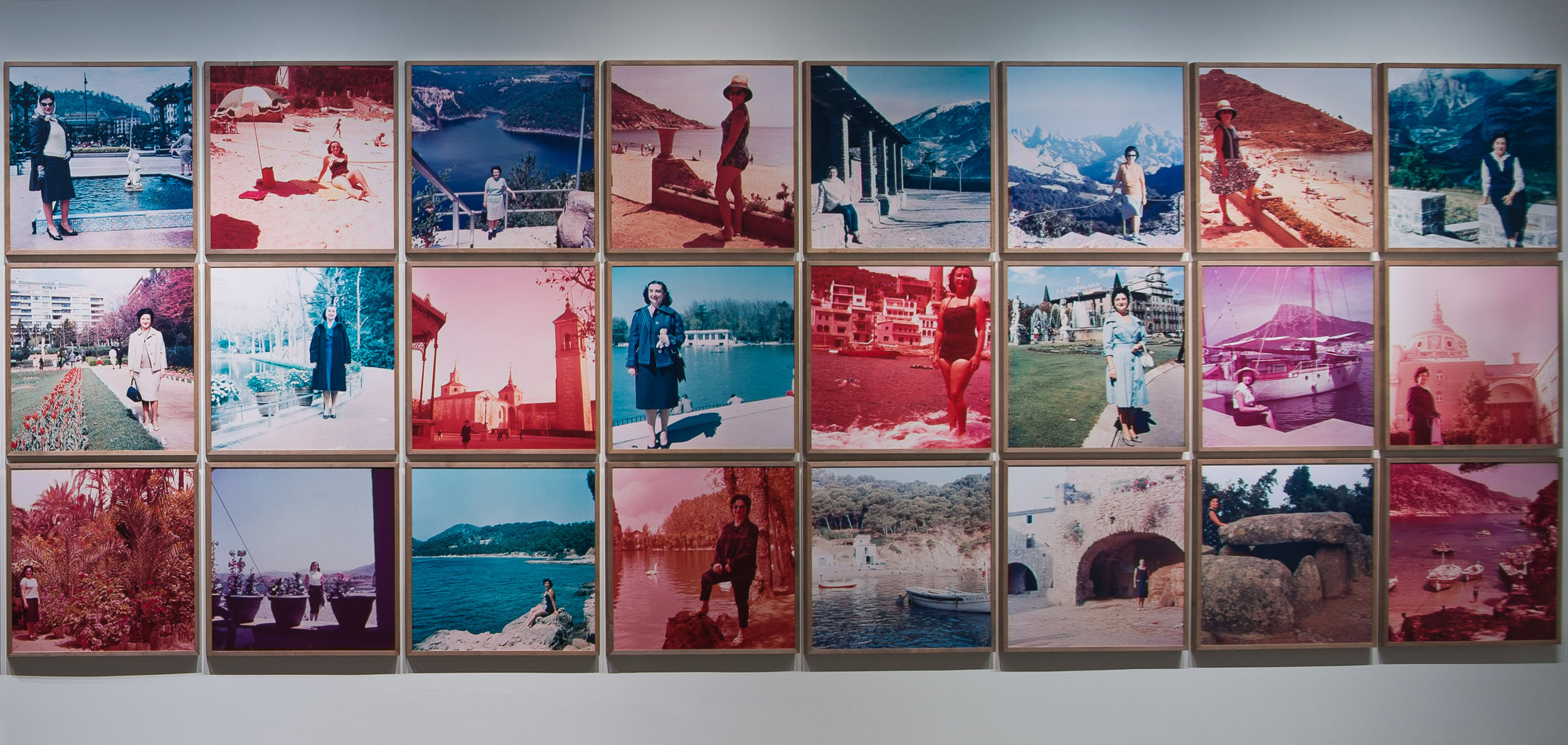 Erik Kessels selected works, in almost every picture, installation view Secondhand, 2014; Courtesy Pier 24 Photography, San Francisco.