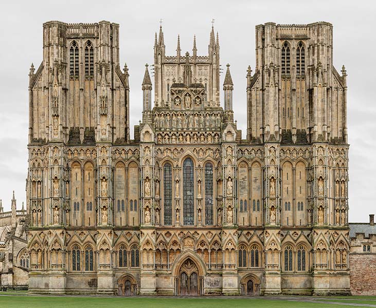 Wells Cathedral Church of St. Andrews, 2015.