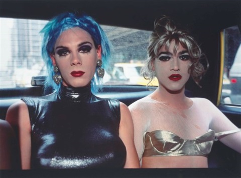 Nan Goldin, Misty & Jimmy Paulette in a Taxi, NYC , 1991