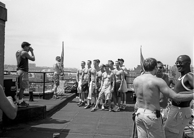 Luis Carle, Christopher Street Rooftop Party, Gay Pride March , New York City 1992.