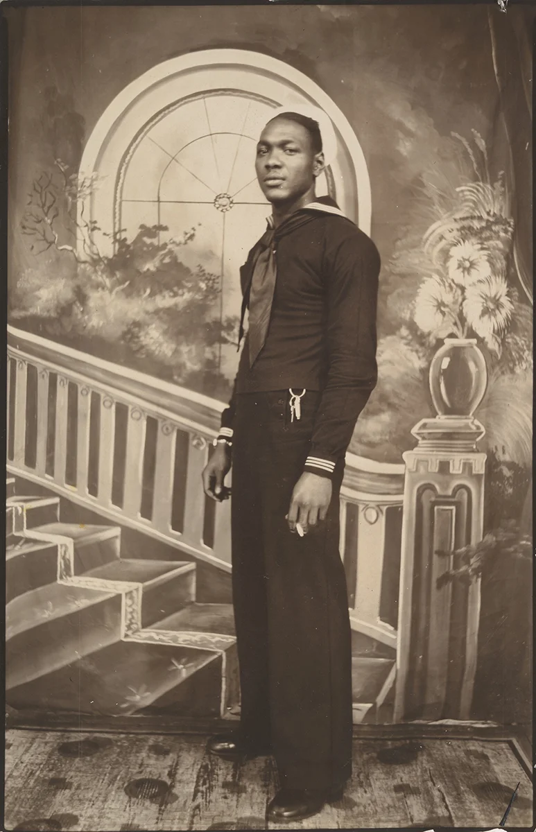 Unknown American maker. Studio Portrait, 1940s–50s. Gelatin silver prints. The Metropolitan Museum of Art, New York, Twentieth-Century Photography Fund, 2015, 2017. Image courtesy: The Metropolitan Museum of Art