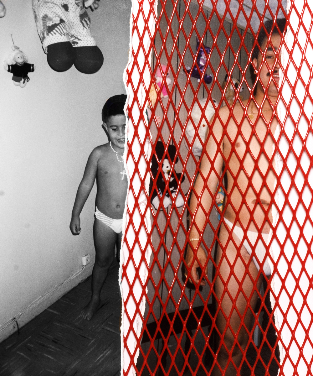 An Encaged Lineage, Fragments of the Masculine © Antonio Pulgarin