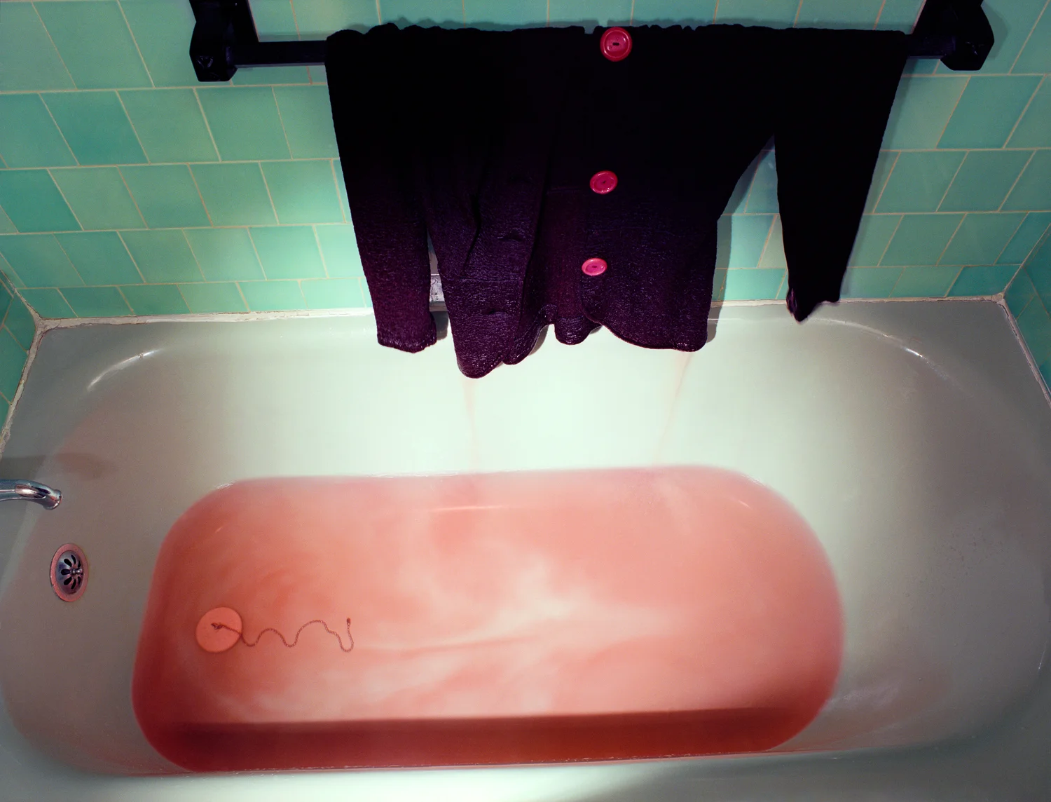Now and Then © Jo Ann Callis Wet Jacket , 1979, Archival Pigment Print, 24 x 30 inches