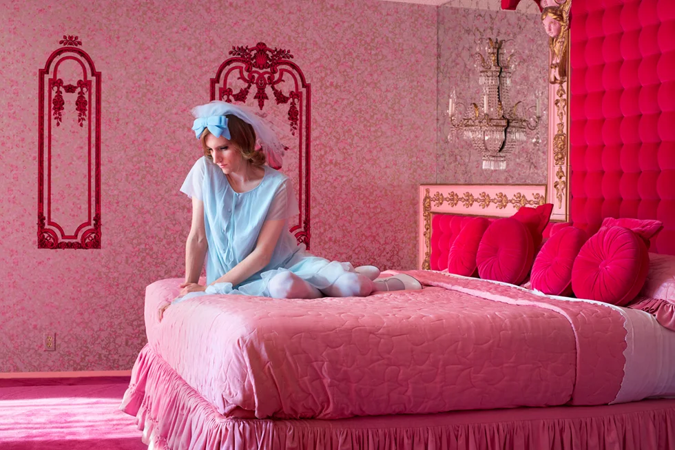 Image: © Lissa Rivera, “Pink Bedroom (for Priscilla),” 2017, Archival pigment print, Courtesy of ClampArt, New York City