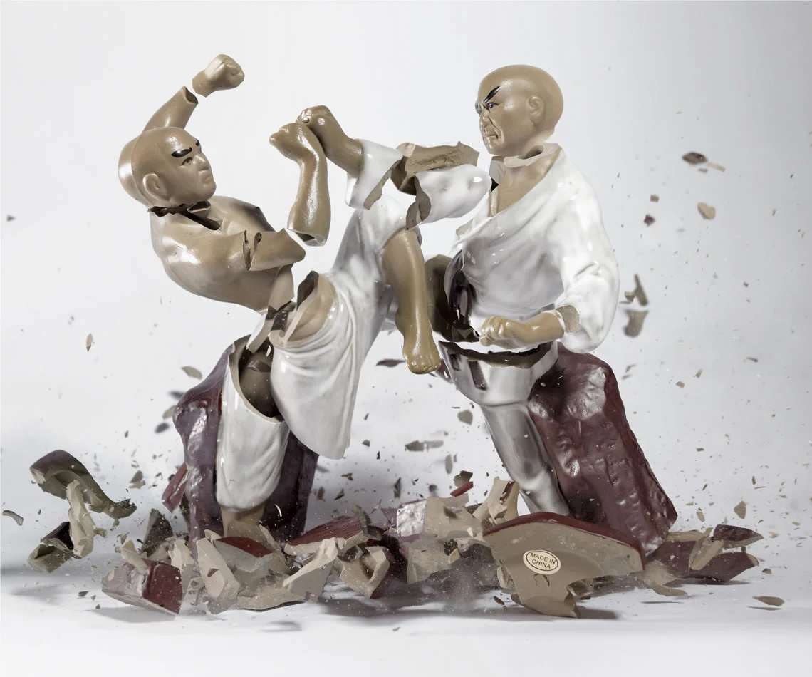 Untitled (Fighters) © Martin Klimas, Courtesy of The Foley Gallery